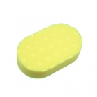 yellow car finishing pad